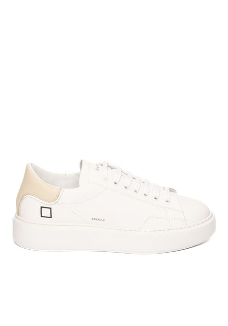 Sneaker sfera white/beige D.A.T.E. | SFERA DCALF-WHT/BEG